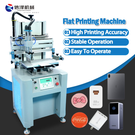 Stationery Flatbed Screen Printing Machine for Professional Notebook Covers and Office Supplies Branding with Fast Changeover and High Speed Output