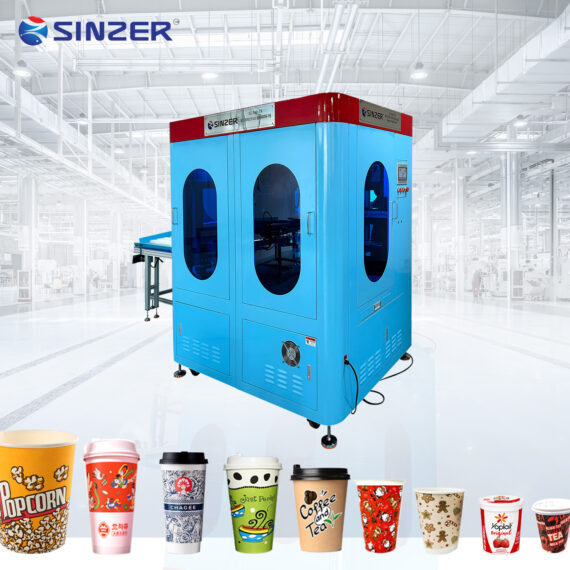 Stable Digital Printing Machine for Plastic Cups featuring High Speed Spiral Feeding and Durable Industrial Construction
