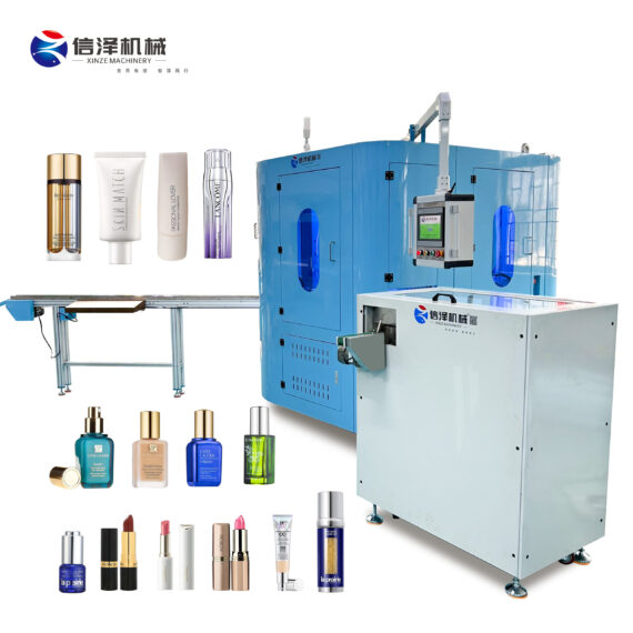 Fully Automatic Multi-color Screen Printing Machine for Plastic and Glass Bottles with Precise Positioning