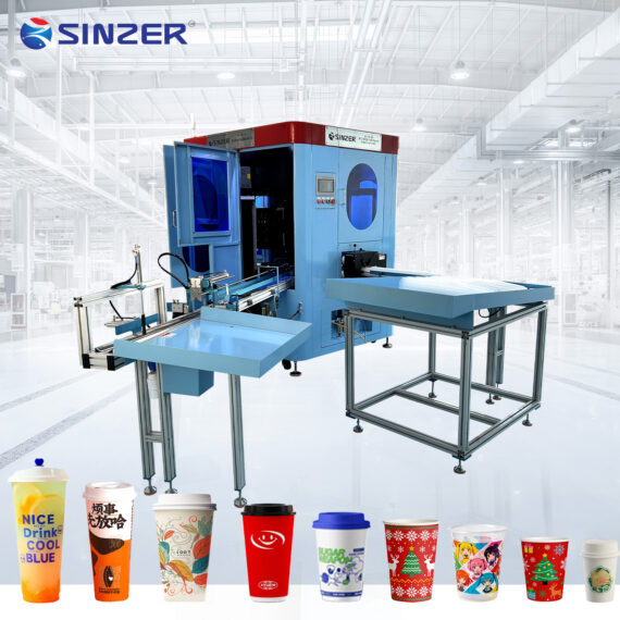 High Speed Fully Automatic Digital Cup Printing Machine with Intelligent PLC Control for High Volume Industrial Production and Fast Branding
