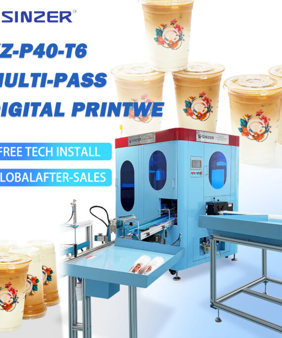 Industrial Grade Efficient Digital Printer for Coffee Milk Tea and Juice Cups for High Volume Beverage Chains and Packaging Suppliers