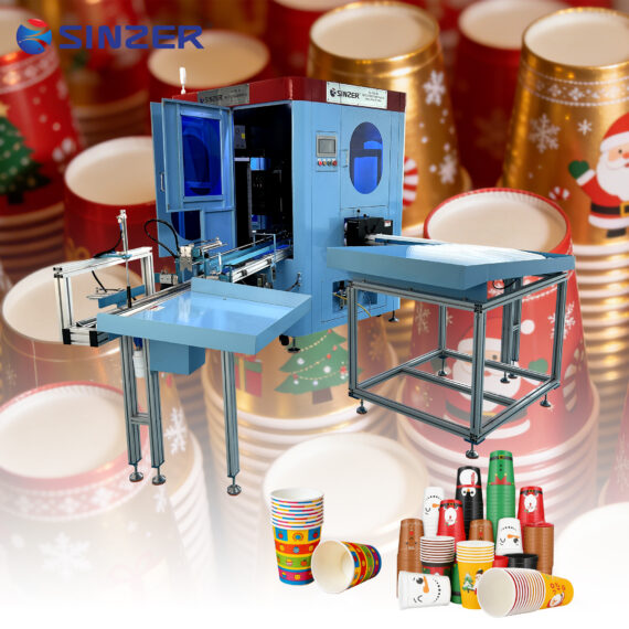 High Capacity Digital Plastic Cup Printing Machine for International Packaging Manufacturers with CE and ISO Standards Compliance
