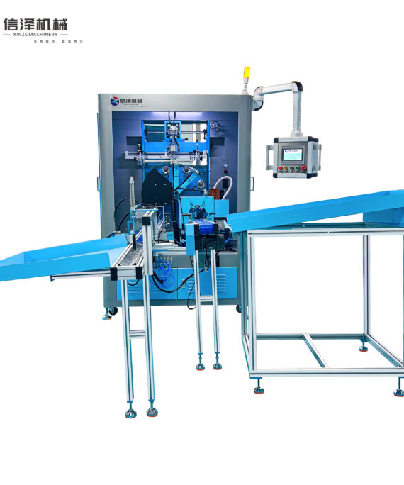 Fully Automatic Multi-Color Cup Screen Printing Machine with Color Mark Sensor