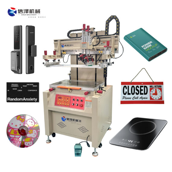 High-quality Factory-customised Semi-automatic Single-colour Cardboard Canvas Bag Flatbed Screen Printing Machine
