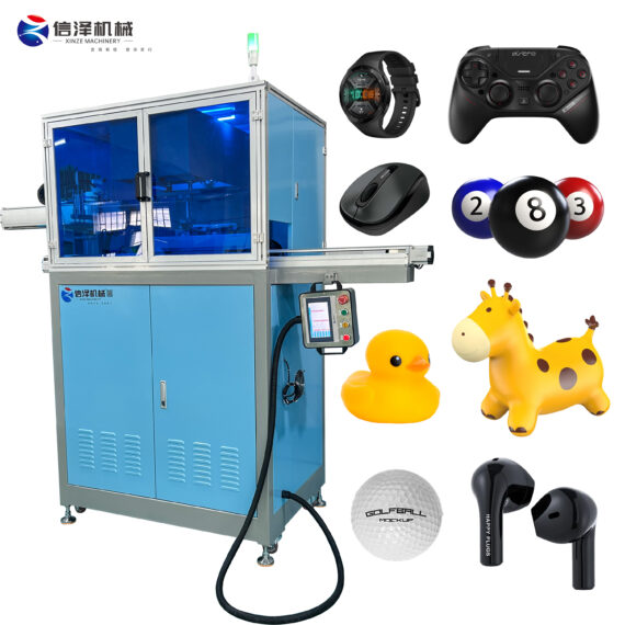 Custom-Made Printing Plastic Enclosure Fully Automatic Pad Printing Machine for Integration with Injection Molding Machines
