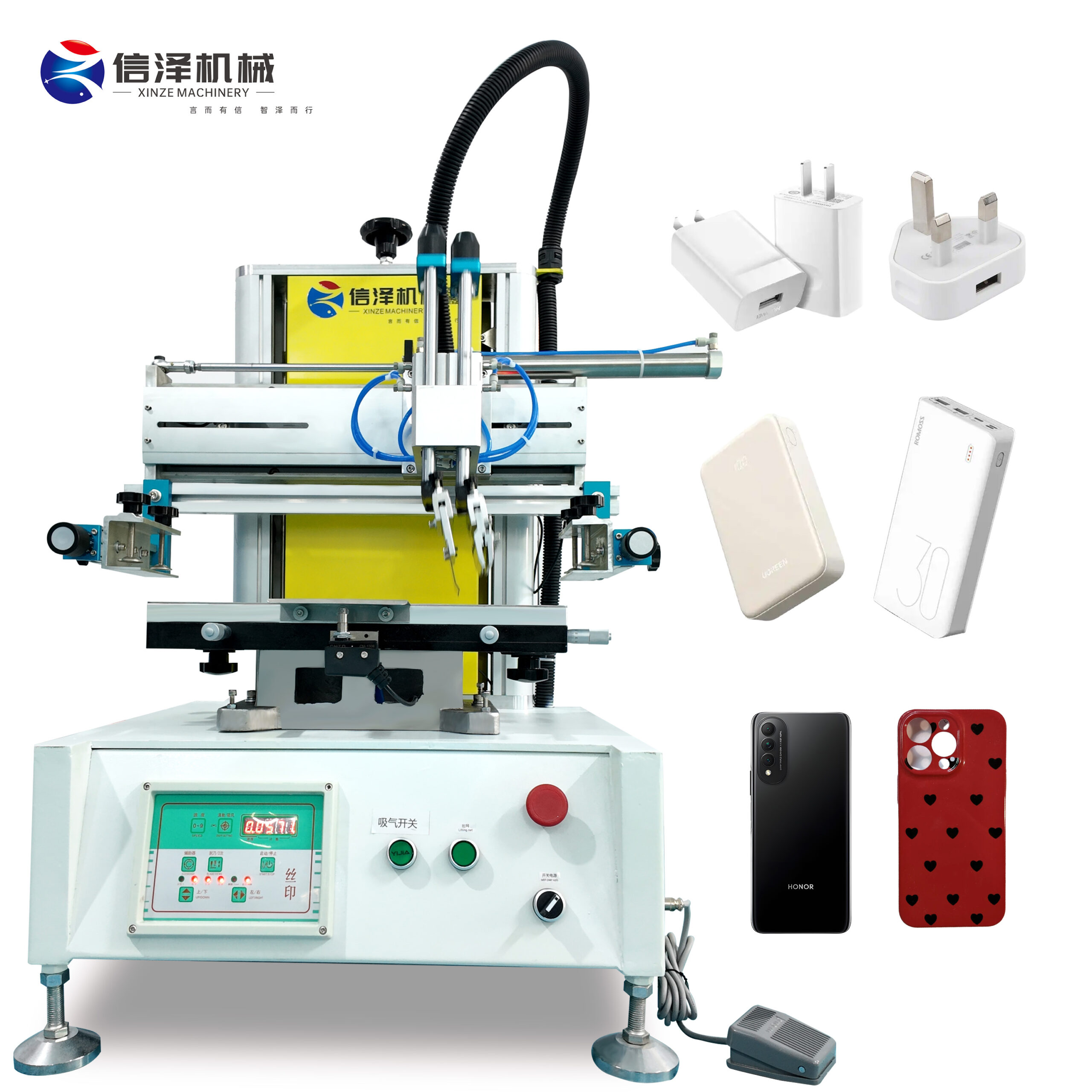 Multi-functional Semi-automatic Flat Screen Printing Machine Desktop Screen Printing Machine for Plastic Textile Phone Case Cap Signboard Lighter