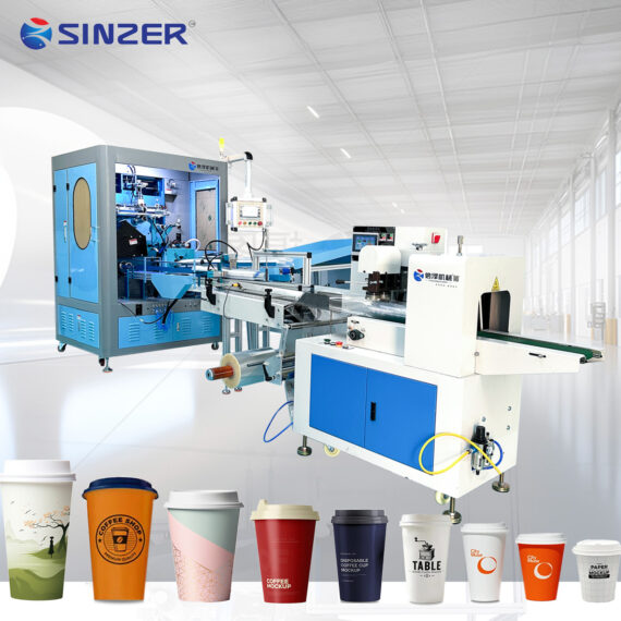 High Speed 8 Stations Screen Printing Machine for PP Paper Cups Plastic Bottles Logo with Automatic Packaging Function