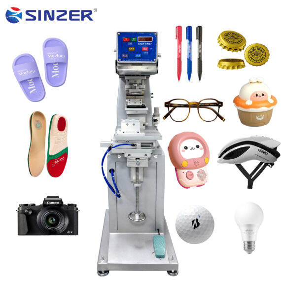 Semi-automatic Tampon Print High-efficiency Single-color Pad Printing Machine for Glasses Frame Pad Machine