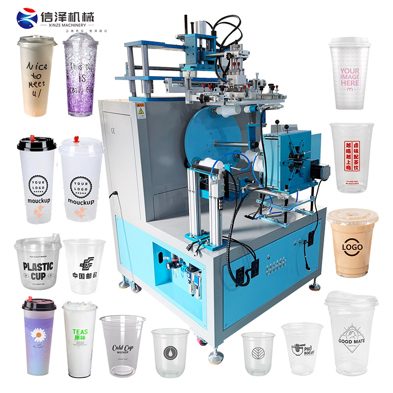 2026 New Design Full Automatic Screen Printing Machine for Paper Cups for Sustainable and Eco Friendly Packaging