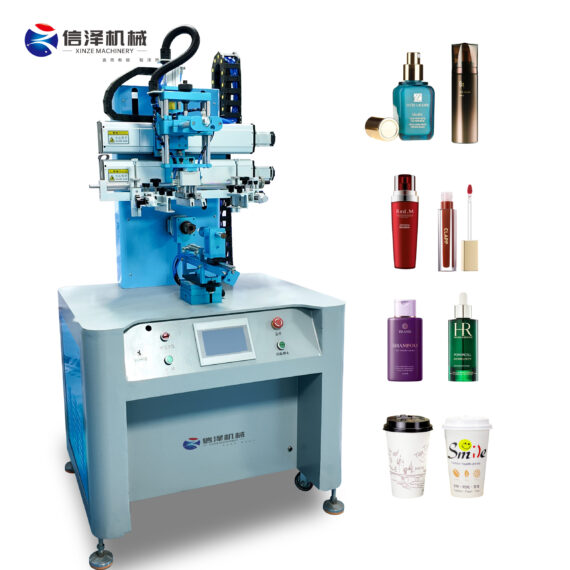 Professional Screen Printing Machine for Plastic Cups with Precision Squeegee System for Vibrant and Durable Logo Print Quality
