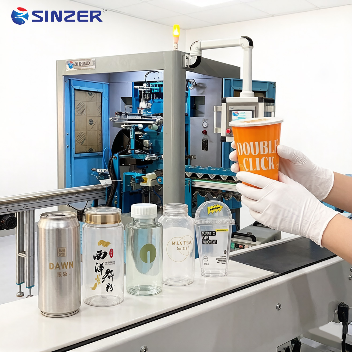 Perfume Bottles Screen Printing Machine Curved Automatic Printing Machine for Plastic Cosmetic Jars Round Cans Beer Cans