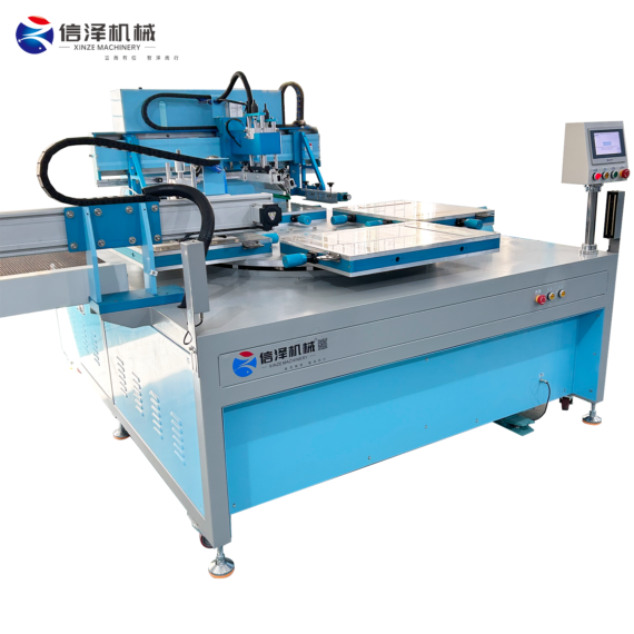 High-Quality Monochrome Flat Rotary Screen Printing Machine with Automatic Label Unloading for Clothing Pattern Printing