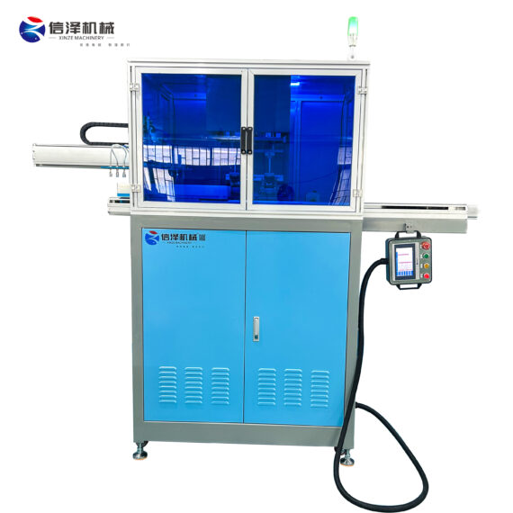 No-Standard Customized Full Automatic Ear Tag Pad Printing Machine with Unloading Robot and Shuttle Module for Plastic toys Slippers