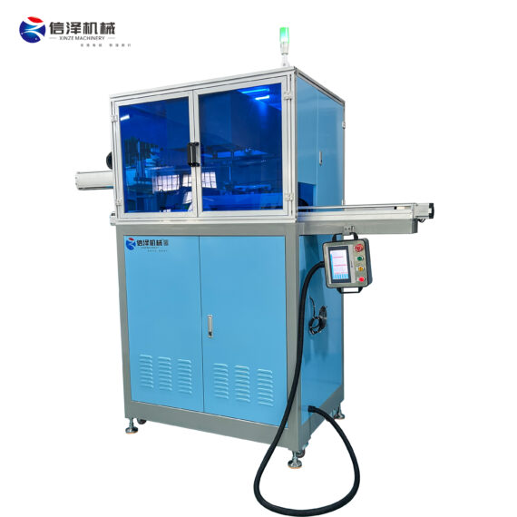 High Precision Full Automatic 2 color  Pad Printing Machine with Touchscreen PLC control for Wearing Headphones blue-tooth Headphones