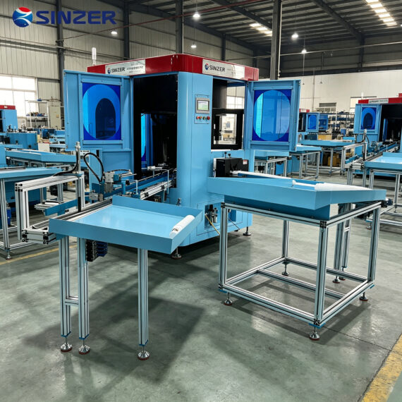 1800-3000 PCS/H Horizontal Turntable 6 Station Digital Inkjet Printers with Multi Ricoh G5 for Glass Bottles and Small Batch Custom Logos