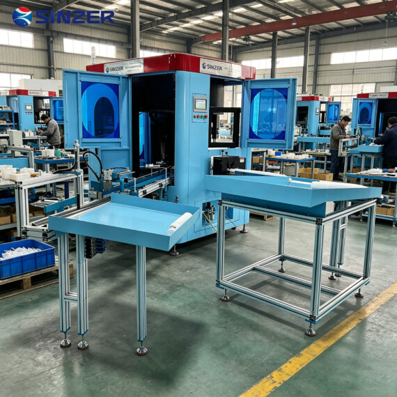 1800-3000PCS/H Single Pass 6 Stations CMYKW Horizontal Turntable Digital Printing Machines with Ricoh G5 for Paper Foam and Beverage Cups