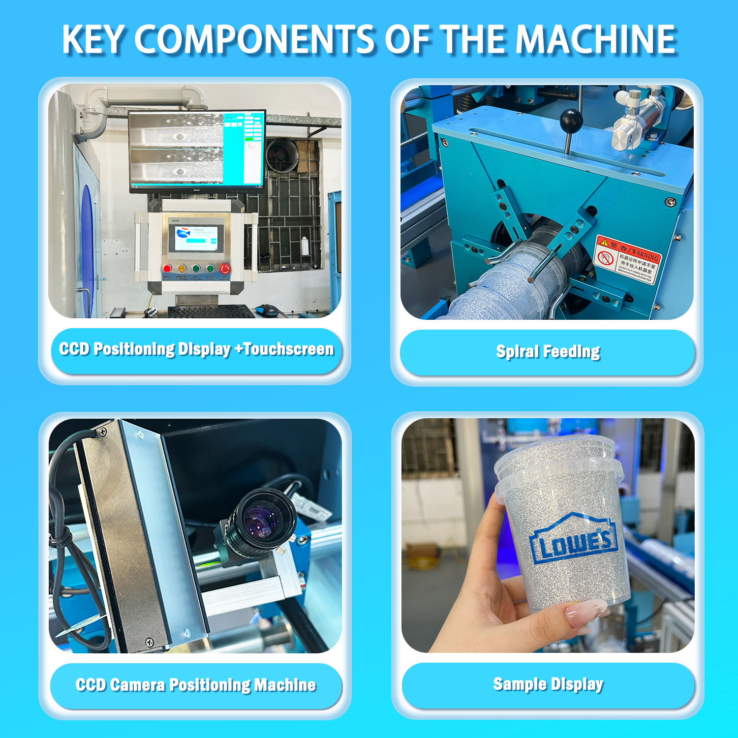 High Speed 8-station CCD Cup Screen Printing Machine for Plastic Cup Milk Tea Cup Coffee Cup Curved Surface Screen Printer - Image 3