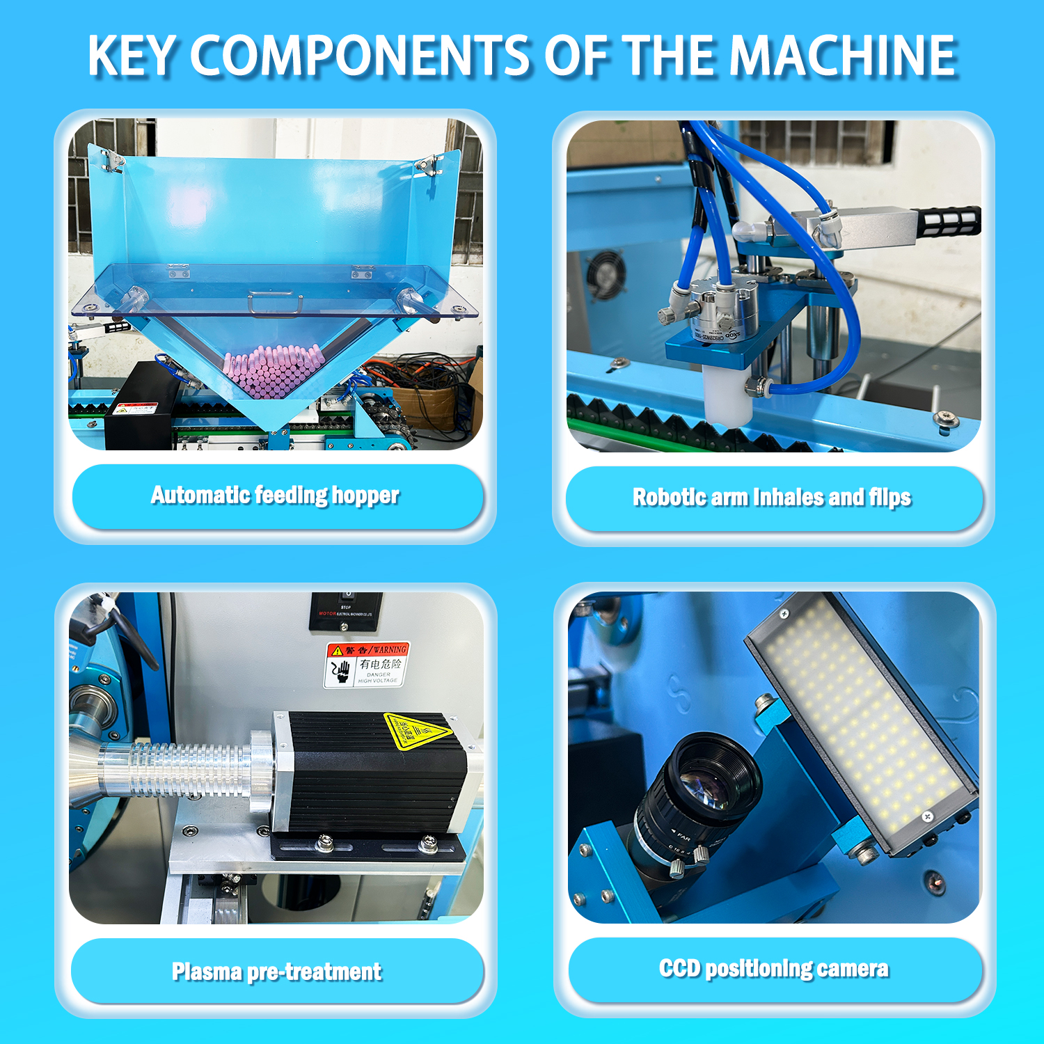 High Precision Rotary Multi Color 8 Station Screen Printing Machine with LED Drying System for Cosmetic Medical Beauty Eyelash Tubes - Image 2