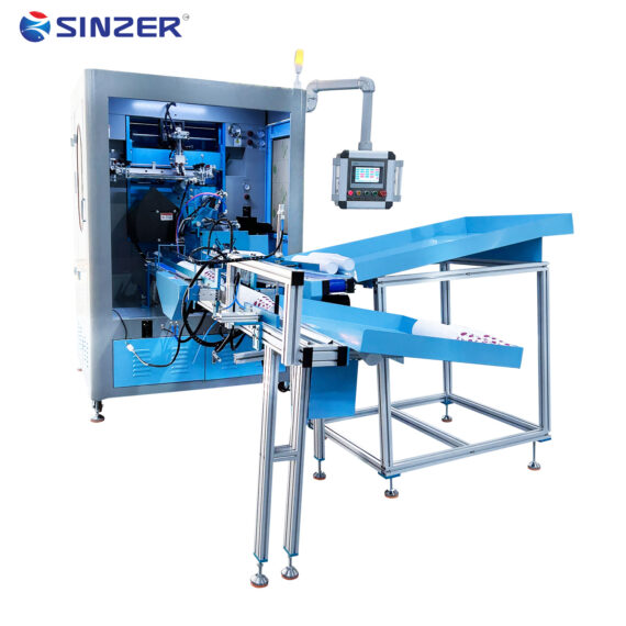 Factory Direct Multi-Color 8 Station Silk Screen Printing Machine with LED Lamp Curling for Plastic Cup Paper Cups and Cosmetic