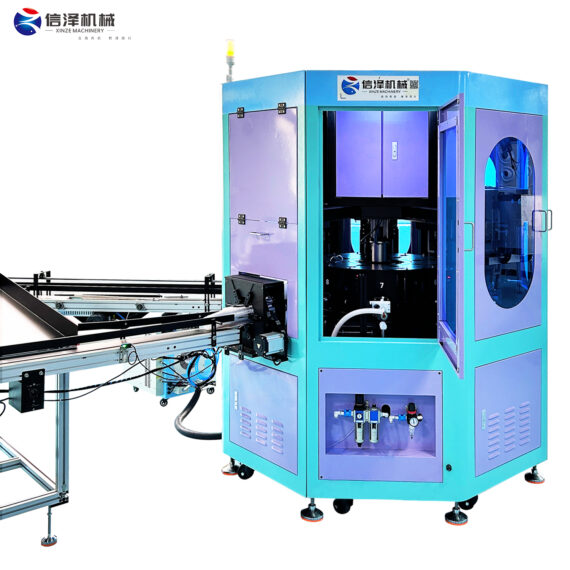 1800pcs/H Multiple Print Heads Single Pass Horizontal Turntable Digital Printer with Toshiba CF3 for Plastic Cups and Paper Cups